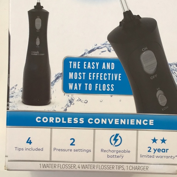 Waterpik Water Flosser Dental Care Cordless Rechargeable Battery NWT - Picture 7 of 9